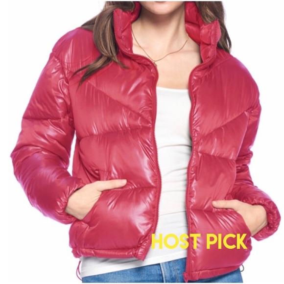 ⬇️PRICE DROP⬇️ HOST PICK Rustic Red Puffer Jacket - Picture 1 of 1